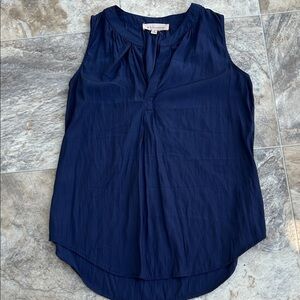 Philosophy Deep Blue Sleeveless Top